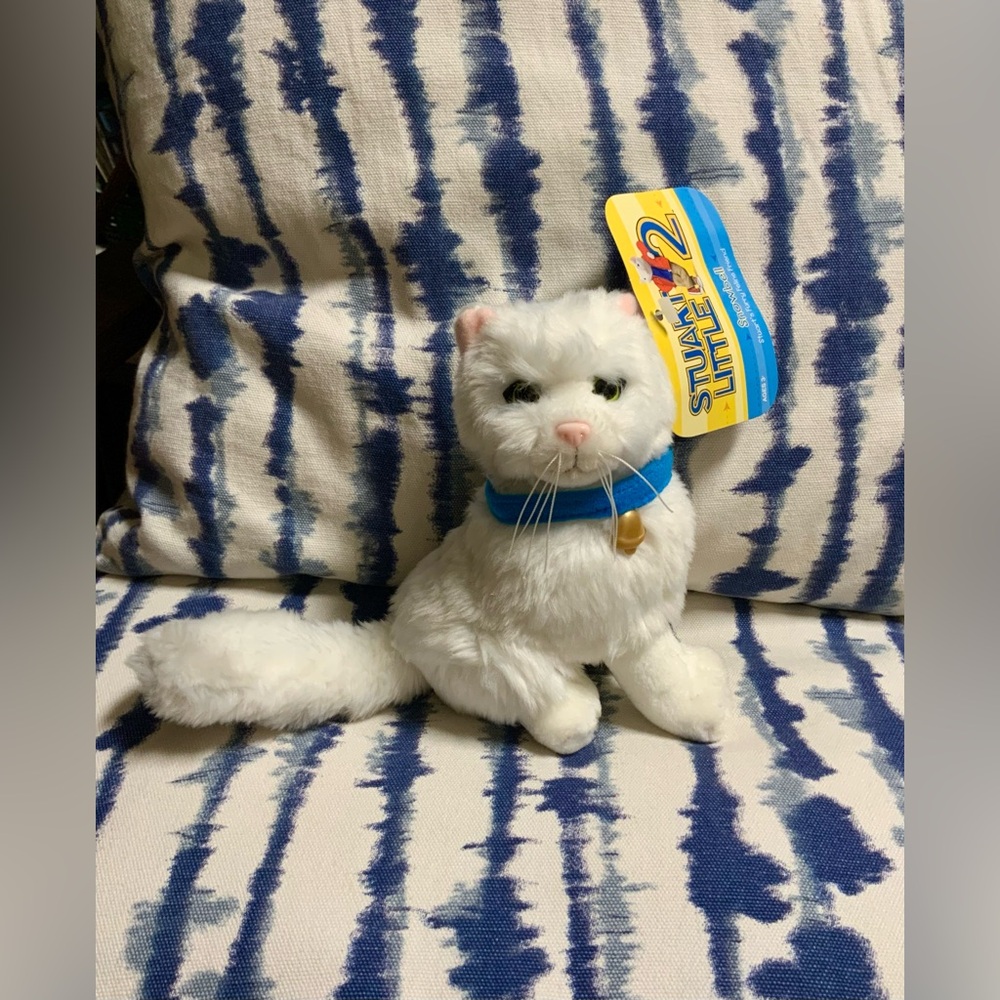 Stuart Little 2 Snowbell Cat Stuffed Plush Animal Toy 6” Columbia Pictures NWT